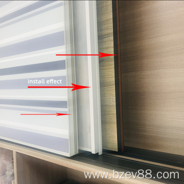 Wardrobe Door Protection Rubber Seal Strip